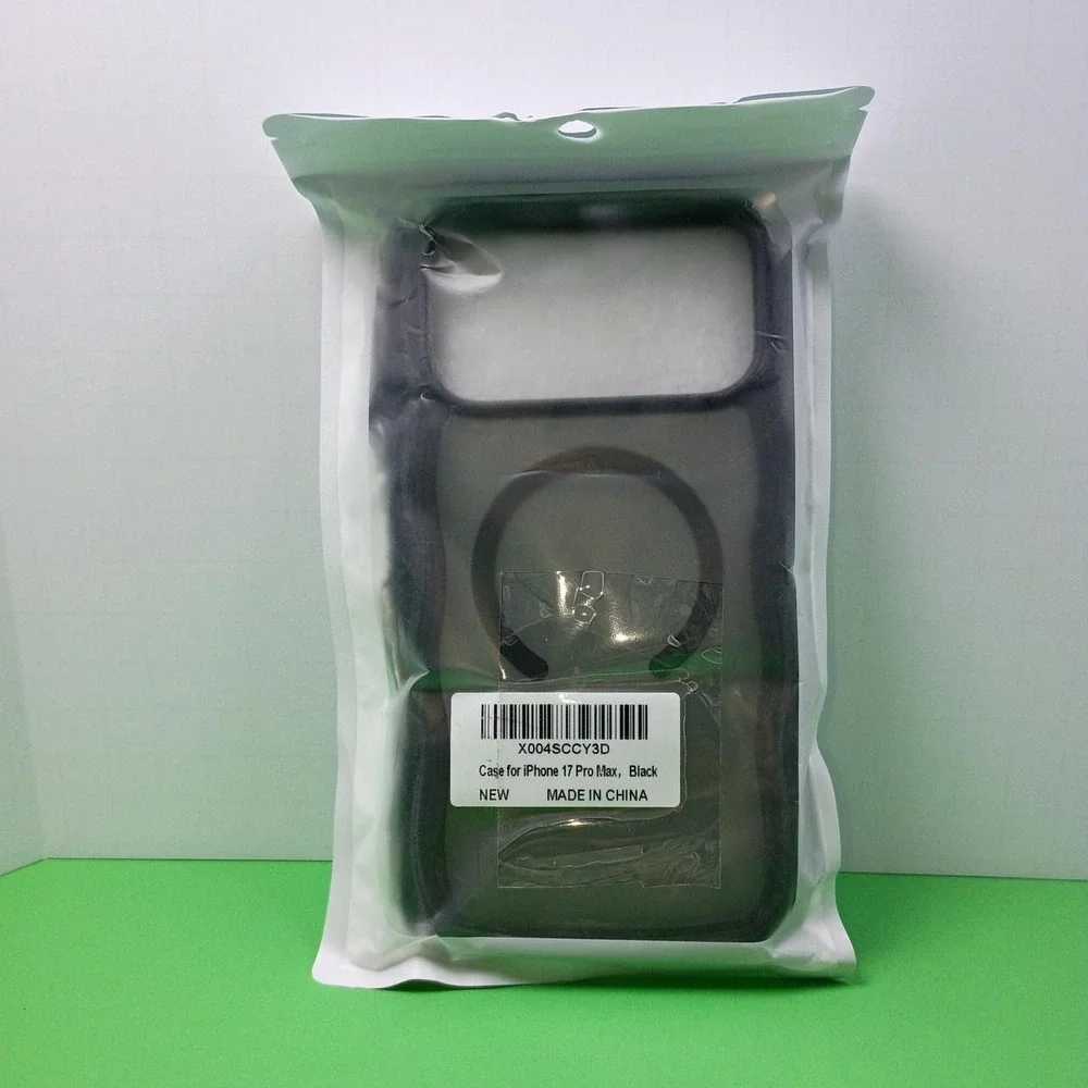 Black & gray iPhone 17 Pro Max phone case New